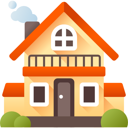 Icon representing a home for beneficiaries